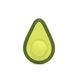 Вибратор для клитора в форме авокадо Sweet Em, зеленый 97039/CDB.0050F фото 1