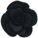 Cиликоновая анальная пробка в форме розы CalExotics, черный, Small CE16535 фото 2