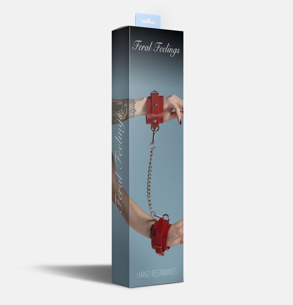 Наручники Feral Feelings - Hand Restraints Red SO9299 фото