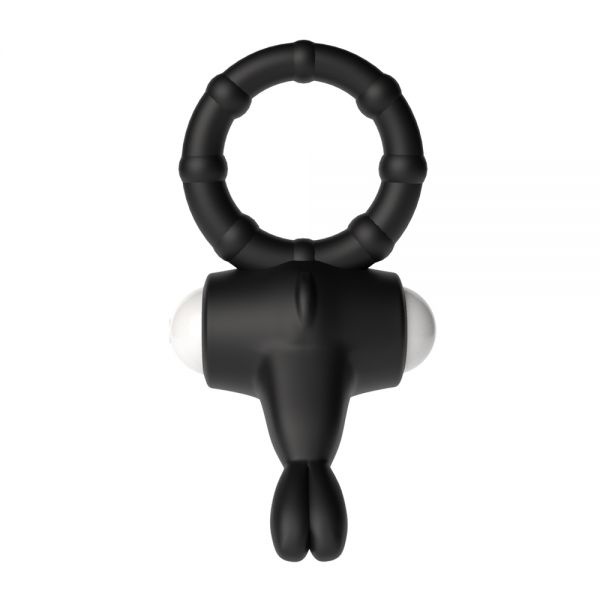 Ерекційне віброкільце Power Clit Cockring, Black RDNI-310290 фото