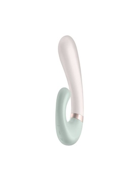 Смарт вибратор-кролик с подогревом Satisfyer Heat Wave Mint SO6097 фото