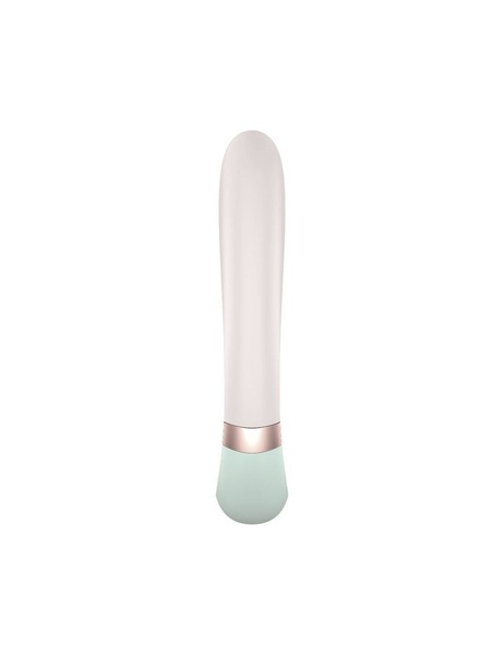 Смарт вибратор-кролик с подогревом Satisfyer Heat Wave Mint SO6097 фото