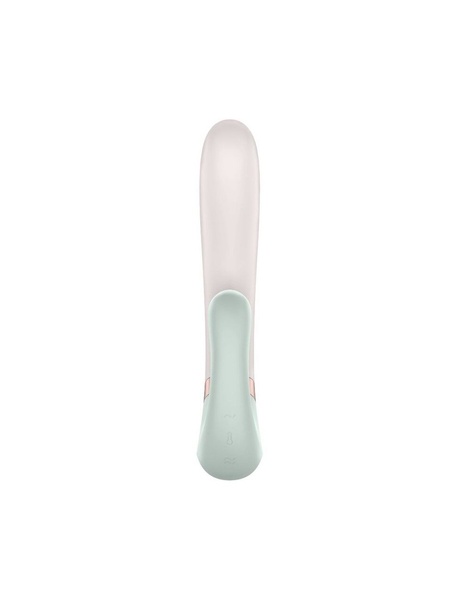 Смарт вибратор-кролик с подогревом Satisfyer Heat Wave Mint SO6097 фото