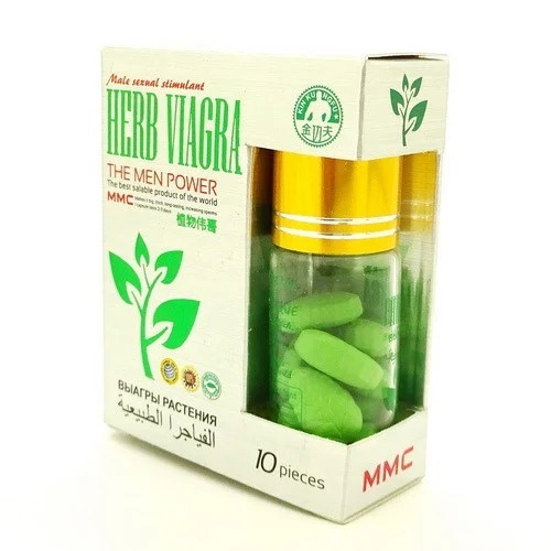 Таблетки для потенции Herb Viagra за 1 упаковку (10табл.) B09262 фото