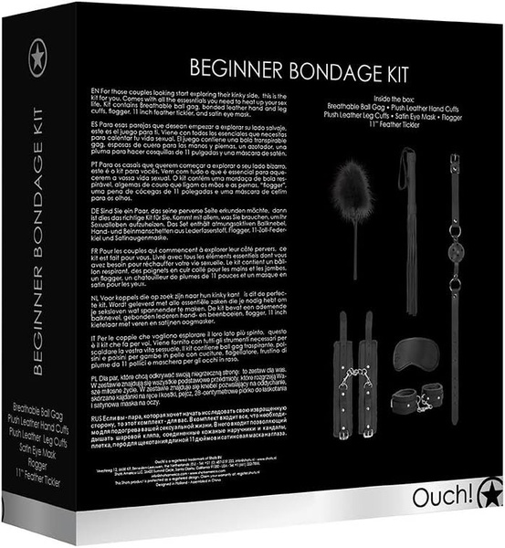 Набор для бондажа Six sets of Beginner' Bondage Kit DS36861 фото