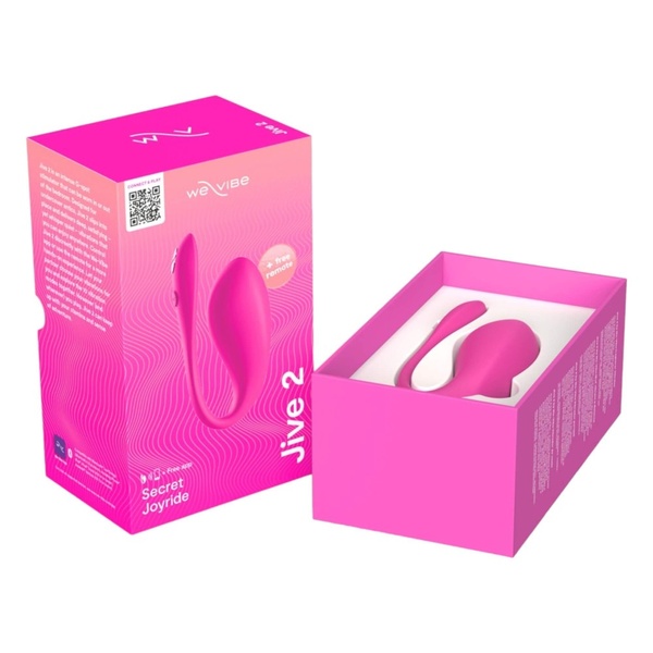 Віброяйце з функцією керування телефоном Jive 2 by We-Vibe Electric Pink 22998/SNJV2SG3 фото