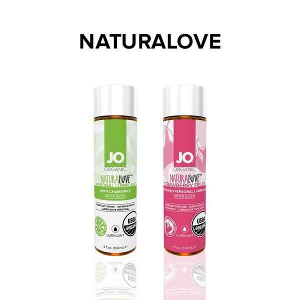 Розпродаж! Мастило на водній основі System JO NATURALOVE - ORGANIC (60 мл) (термін 03.2025) SO1490-R фото