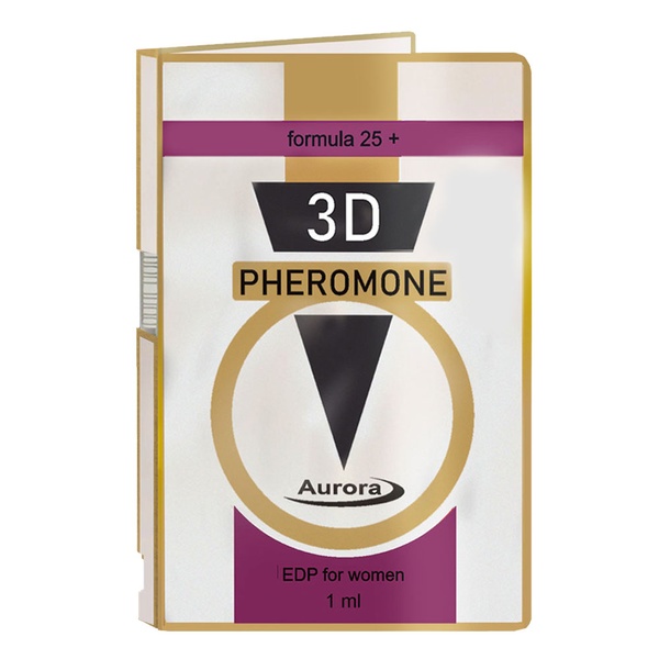 ПРОБНИК Духи с феромонами женские 3D Pheromone formula 25+, 1 мл A73005 фото