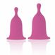 Менструальные чаши Rianne S Femcare Cherry Cup 2 шт, в косметичке, розовые SO4577 фото 2