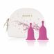 Менструальные чаши Rianne S Femcare Cherry Cup 2 шт, в косметичке, розовые SO4577 фото 1
