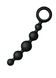 Анальная цепочка Joy Division Joyballs anal wave, силиконовая, черная, 17.5 см JD15793 фото 1
