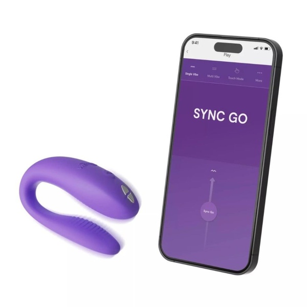 Вибратор для пар We-Vibe Sync Go Light Purple, фиолетовый 19769/SNSY5SG4 фото
