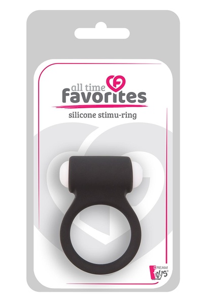 Кільце ерекційне LIT-UP SILICONE STIMU RING 3, BLACK DT21158 фото