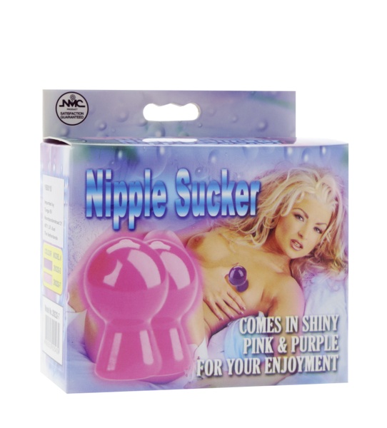 Вакуумные стимуляторы для сосков NMC NIPPLE SUCKER PAIR IN SHINY PINK T160010 фото