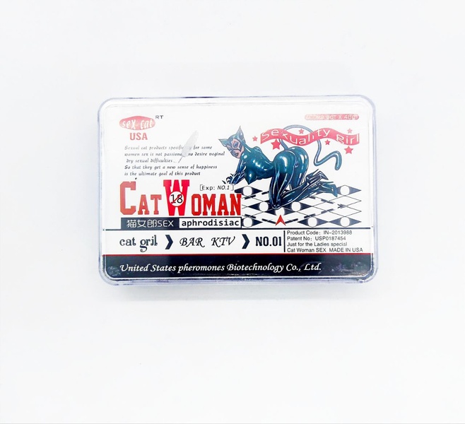 Высокоэффективные женские возбуждающие капли «Woman Cat» упаковка 4шт 67358-8 фото