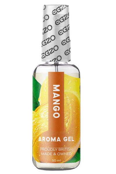 Оральний гель-лубрикант EGZO AROMA GEL - Mango, 50 мл LE-AR07 фото