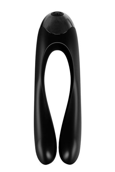 T360138 Універсальний міні вібратор на палець Satisfyer Candy Cane black T360138 фото