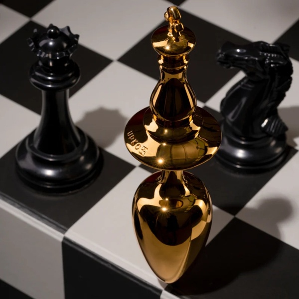 Анальная пробка Король из коллекции ,,Шахматы,, UPKO The Chess Collection-King U64750 фото