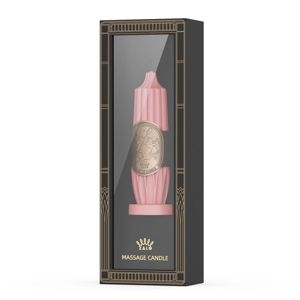 Роскошная массажная свеча Zalo Massage Candle Pink SO8232 фото