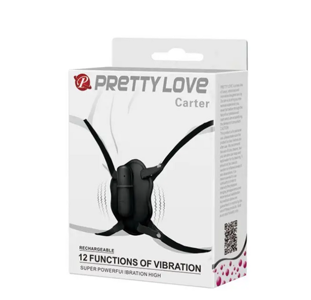 Стимулятор клітора Prety Love "Carter" 12 режимів вібрації BI-014153-1 фото