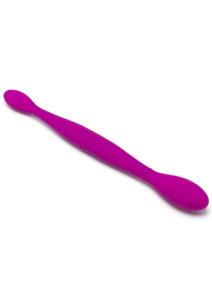 Вибратор двойной нереалистичный TOY JOY Infinity фиолетовый, 37 х 3.5 см TJ10396 фото