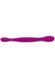 Вибратор двойной нереалистичный TOY JOY Infinity фиолетовый, 37 х 3.5 см TJ10396 фото 5