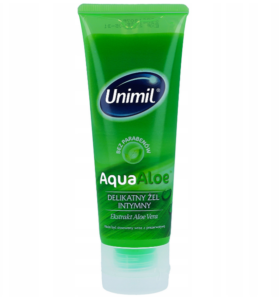 Увлажняющий гель Unimil Aqua Aloe на водной основе 80 мл Unimil-097379 фото