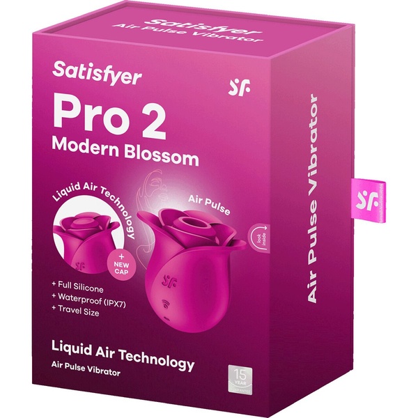 Вакуумный клиторальный стимулятор Satisfyer Pro 2 Modern Blossom, технология Liquid Air SO8776 фото