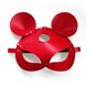 Кожаная маска мышки Art of Sex - Mouse Mask, цвет Красный SO9650 фото 3