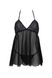 Пеньюар Passion KERRIA CHEMISE black S/M - ECO Passion SX0489 фото 3