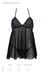 Пеньюар Passion KERRIA CHEMISE black S/M - ECO Passion SX0489 фото 5