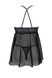 Пеньюар Passion KERRIA CHEMISE black S/M - ECO Passion SX0489 фото 4