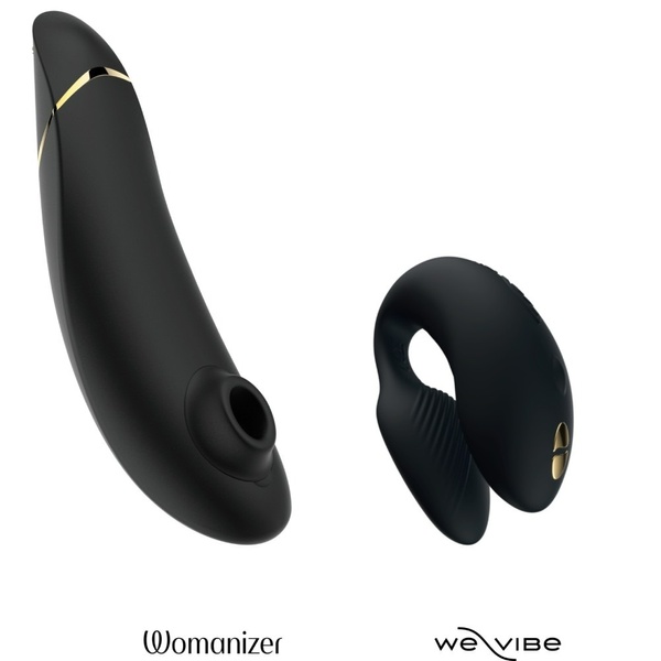 Набор игрушек Golden Moments Collection 2 Womanizer Premium 2 + We-Vibe Chorus 22981/WOM2981 фото