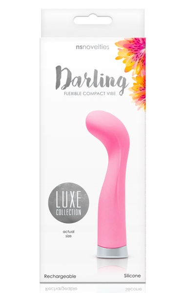 Вибратор для точк G - Luxe Darling розовый VGV-1-0000871 Pink фото