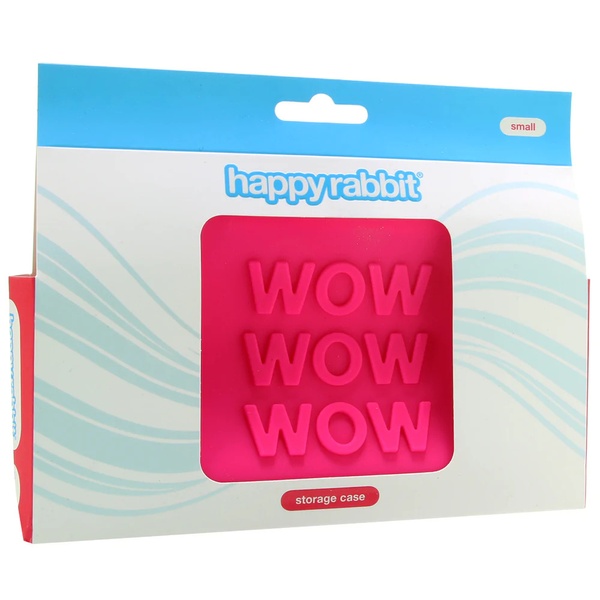 Кейс сумочка для хранения игрушек Happy Rabbit WOW Small Silicone Zip Storage FS73138 фото