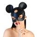 Кожаная маска мышки Art of Sex - Mouse Mask, цвет Черный SO9649 фото 1
