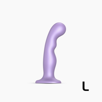 Насадка для страпону Strap-On-Me Dildo Plug P&G Lilas Metallic L SO9004 фото