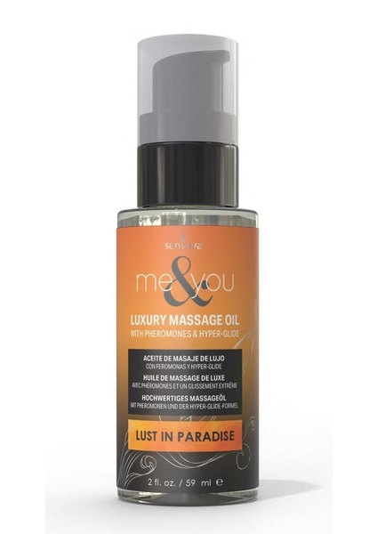 Массажное масло Sensuva Me&You - Lust in Paradise (Lemon, Ginger, Orange, Vanilla & Sugar) 59 мл SO9831 фото