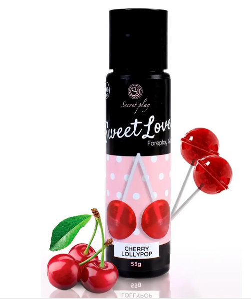 Гель для орального сексу Secret Play - Sweet Love Cherry Lollipop Gel, 60 ml SPlay-36713 фото