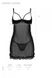 Пеньюар MARINA CHEMISE black S/M - Passion SO9724 фото 5