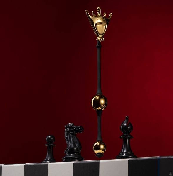 Вагинальные шарики Королева (Ферзь) из коллекции ,,Шахматы,, UPKO The Chess Collection-Queen U64767 фото