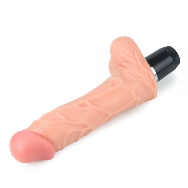 Вибратор с мошонкой 9.25" Flexi Vibrator, Flash RDNI-310096 фото