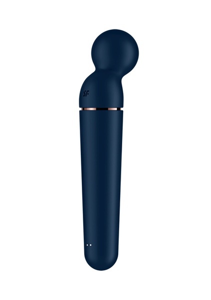 Вибратор-микрофон Satisfyer Planet Wand-er для стимуляции всего тела, синий, XXL T360577 фото