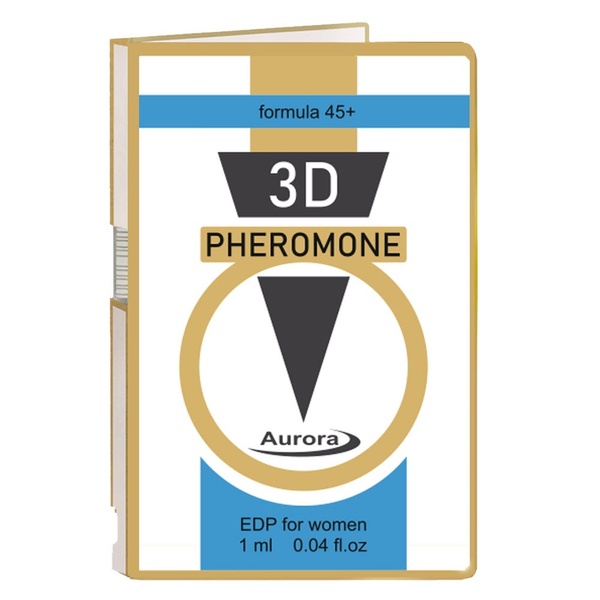 Пробник духи з феромонами женские 3D Pheromone 45 Plus 1 мл A40496 фото
