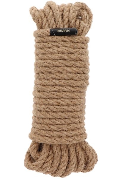 Бондажная веревка Hemp Rope 10 Meter 7 mm Taboom T17253 фото