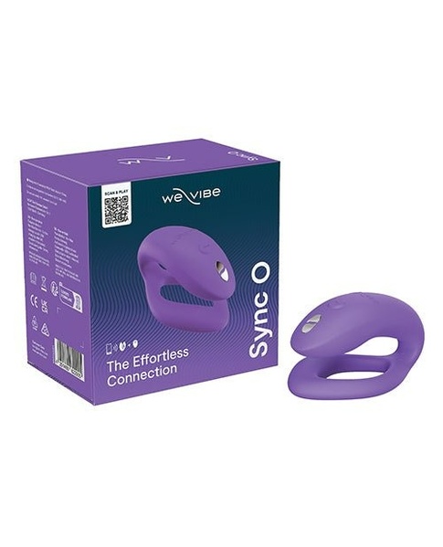 Смарт - Вибратор для пары WE-VIBE SYNC O LIGHT, фиолетовый 22905/WV22905 фото