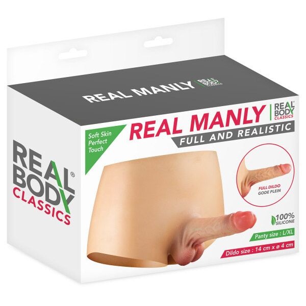 Страпон Real Body — Real Manly full and realistic L/XL SO9955 фото