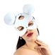 Кожаная маска мышки Art of Sex - Mouse Mask, цвет Белый SO9651 фото 1
