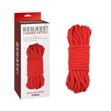 Мотузка для бондажу Chisa Behave Bing Love Rope CH13255 фото