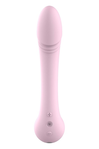 Вибратор классический для стимуляции точки G Dream Toys Amour Lea, розовый DT22166 фото